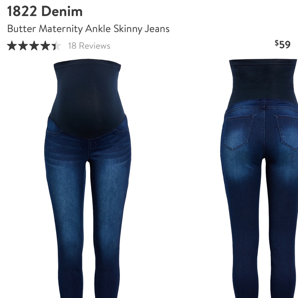 1822 Maternity Skinny Jeans (size 27)